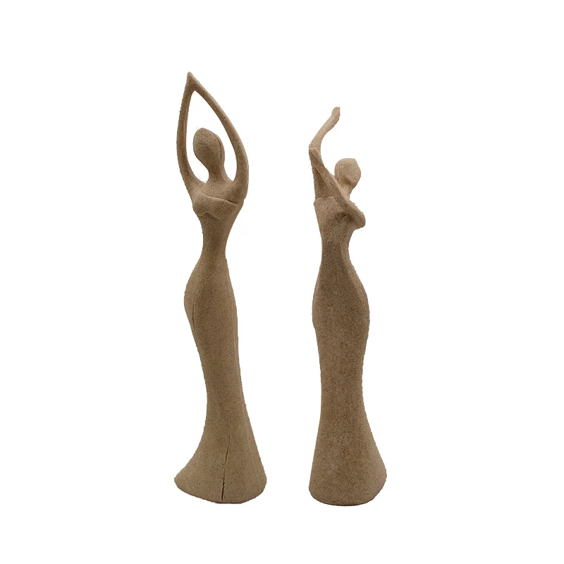 2 стиля Изящные танцевальные Фигурки для девочек домашний декор песчаник красота