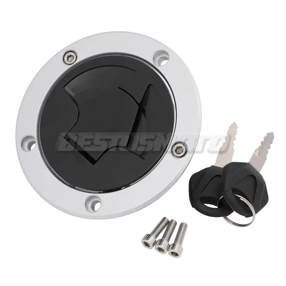 Крышка топливного бака мотоцикла с замком ключом для Kawasaki Z750 Z800 Z1000 VERSYS KLE650 KLZ1000