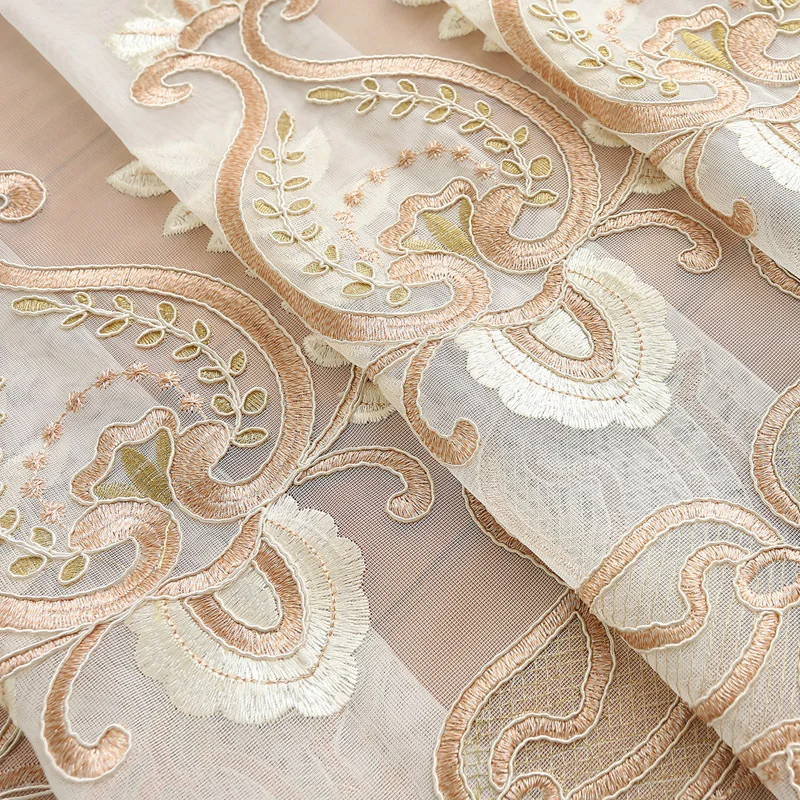 Роскошные европейские затемненные занавески для гостиной столовой спальни