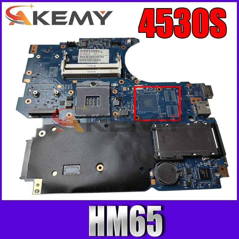 

Материнская плата AKemy для ноутбука HP Probook 4530S 4730S Core HM65, материнская плата 658341-001 658341-501, протестирована