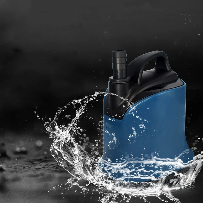 

Low Water Level Bottom Suction Circulating Submersible Pump Ultra-Quiet Water Clean Filter Pump Fish Pond Aquarium Tank Fountain
