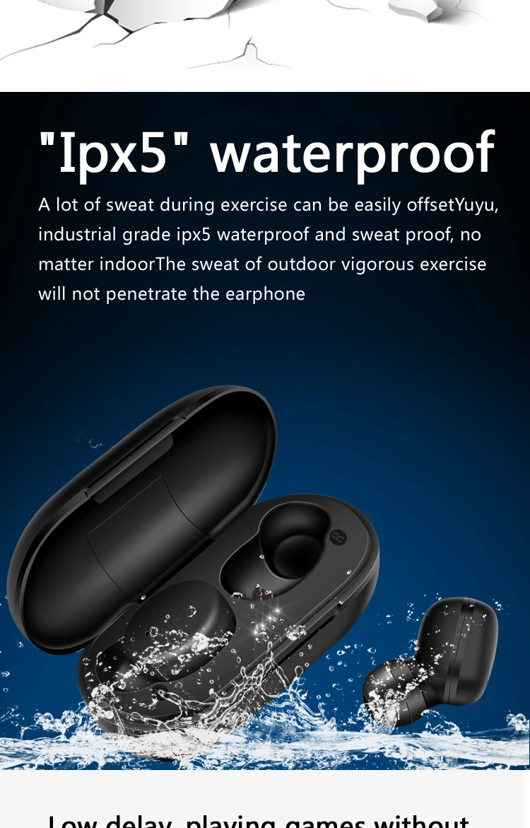PK GT1 Smart touch contol wrieless наушники Bluetooth 5,0 8D стерео гарнитура микрофон спортивные наушники коробка водонепроницаемый с внешним аккумулятором