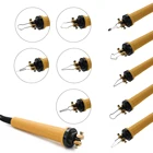 Портативный паяльник с изоляционной ручкой, легкий Электрический паяльник, противоскользящий инструмент для пирографии, аксессуары для сжигания древесины