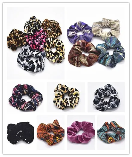 30-colour velvet loose women's hair rubber band female ribbon Ring Ponytail |