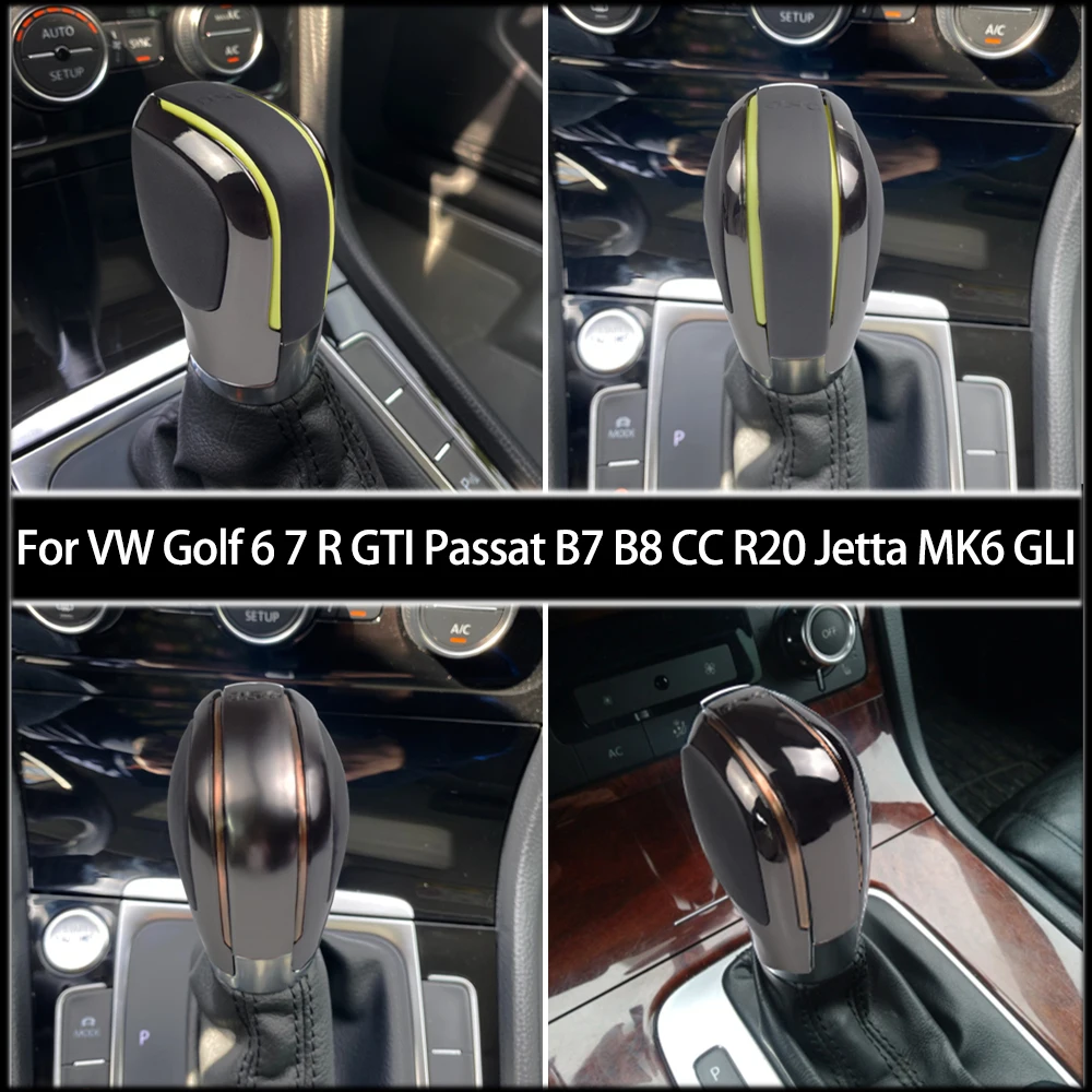 Автомобильная красная/синяя рукоятка для рычага переключения передач палка