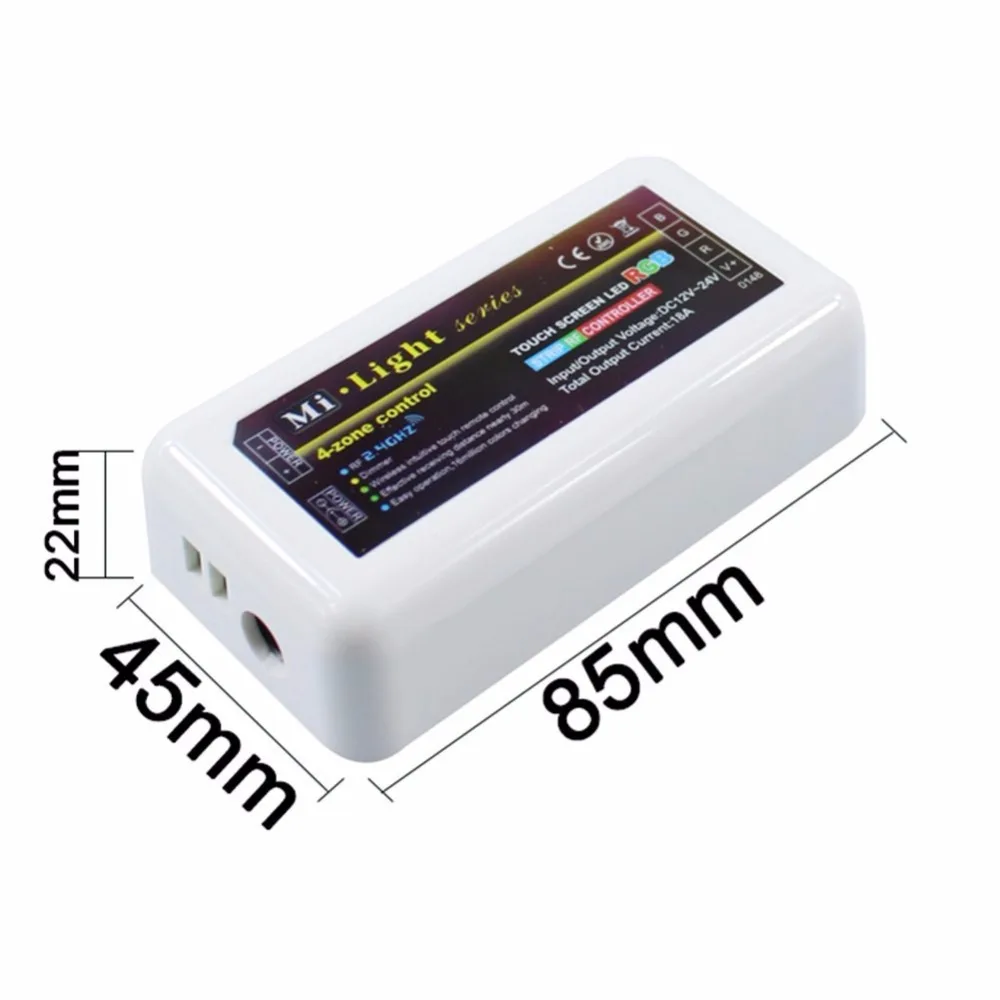 DC 12-24V Mi light 2 4G беспроводной 4 зоны wifi RF Диммер mi. пульт дистанционного управления