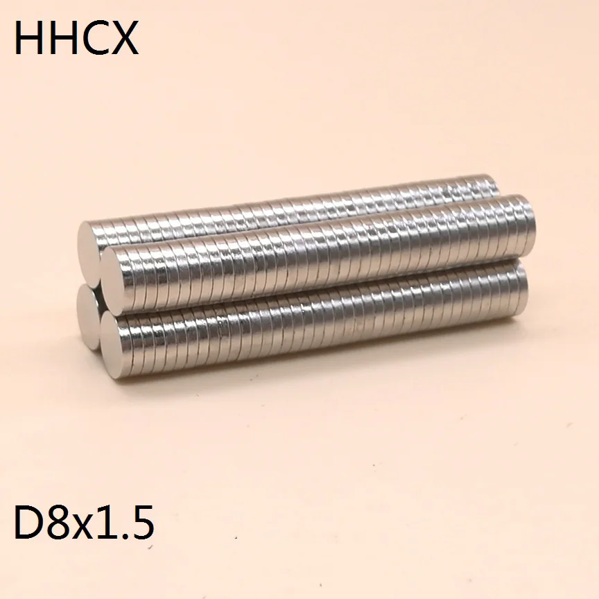 10 20 50 100 шт./лот магнит диска 8x1 5 N35 магниты NdFeB (неодим железо бор 8*1 8 x 1 для