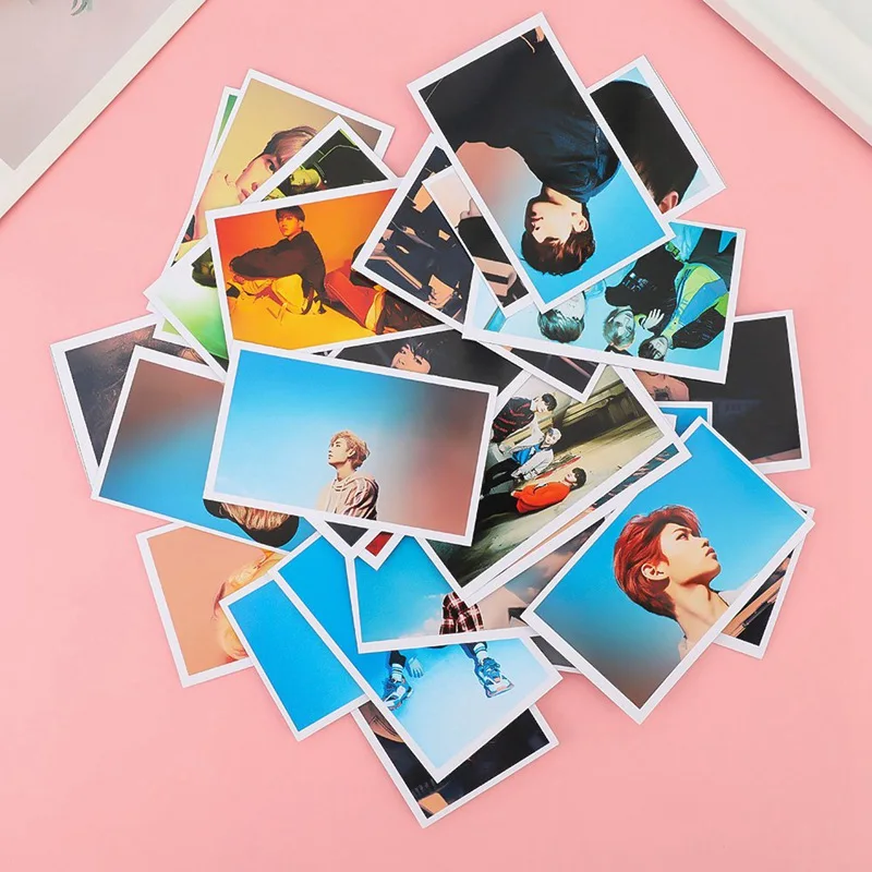 30 шт./компл. Новый K-POP защищает Детские ломо карты самодельные Бумага