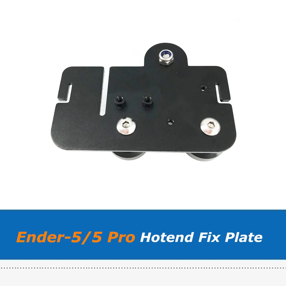 creality ender 55 pro x axis carriage fix plate ender 5 pro 3d printer parts extruder hotend support plate with pulley free global shipping