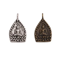 6pcsset tibetan silverbronze buddha charms pendant for necklace bracelets making findings diy jewelry handmade crafts making