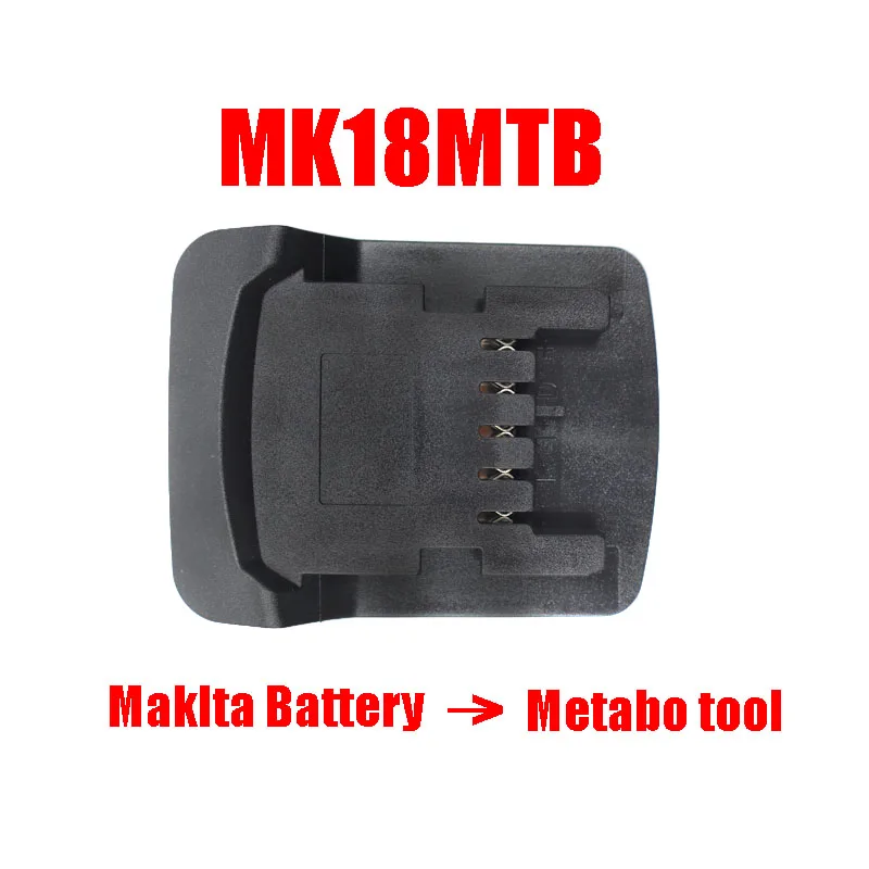 

dawupine Adapter Converter MK18MTB use BL1830 BL1815 BL1860 Makita 18V Li-ion Battery on Metabo 18V Lithium Electric Power Tool