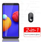 Защитное стекло для экрана и объектива камеры samsung galaxy a01core, a01 core, 2020, sm-a013f, sm-a013g, 5,3 дюйма