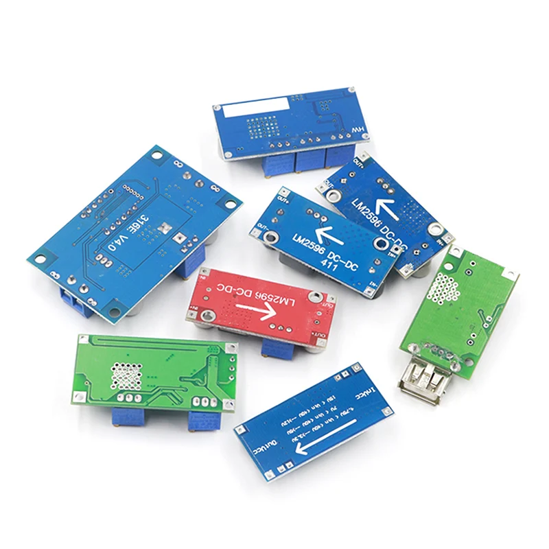 1 шт Высокое качество 3A Регулируемый DCDC LM2596 LM2596S вход 4 V-35 V Выход 1,23 V-30 В постоянного тока dc понижающий Питание Регулятор модуль
