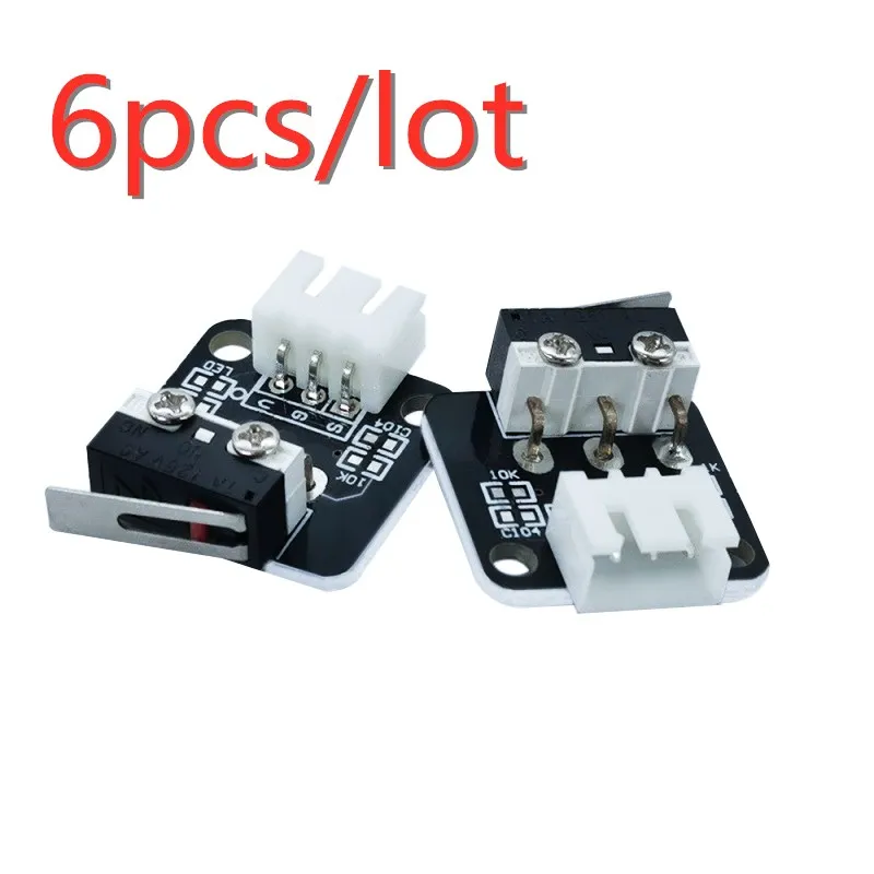 6pcs 3D Printer Part Endstop Mechanical Limit Switches with Cable Press Switch Module for ender 3 Pro Hotend kit | Компьютеры и офис