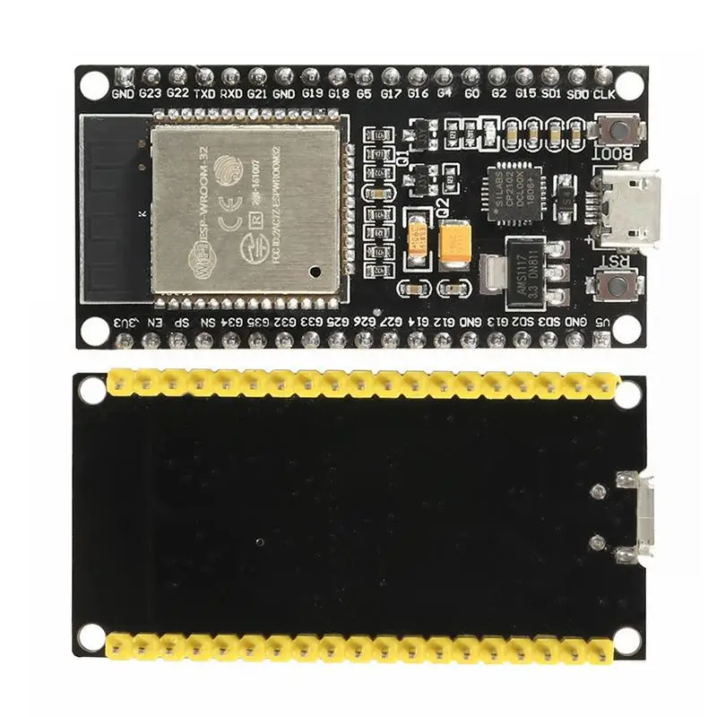Макетная плата ESP32 беспроводной модуль WiFi + Bluetooth двухъядерный ЦП CP2102 фильтров 2 4