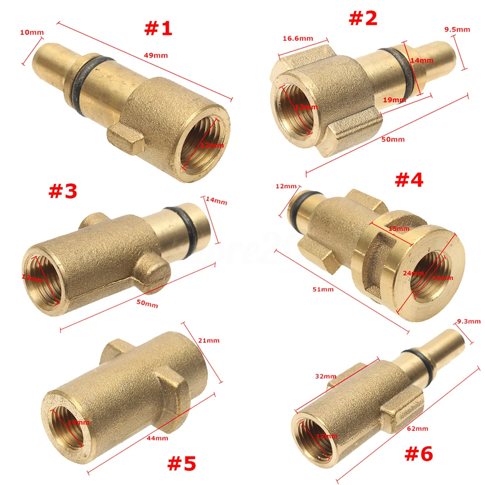 

High Pressure Soap Foamer Snow Foam Lance Foam Cannon Foam Gun Nozzle Car Clean Foam Wash foam generator for Karcher Car Washer