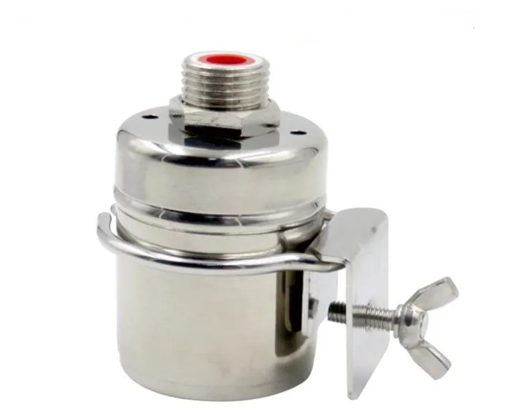 

1/2" SUS304 Floating Ball Valve Flow Sensor Automatic shut OFF-ON Float Valve Water Level Control swtich For Cooktop