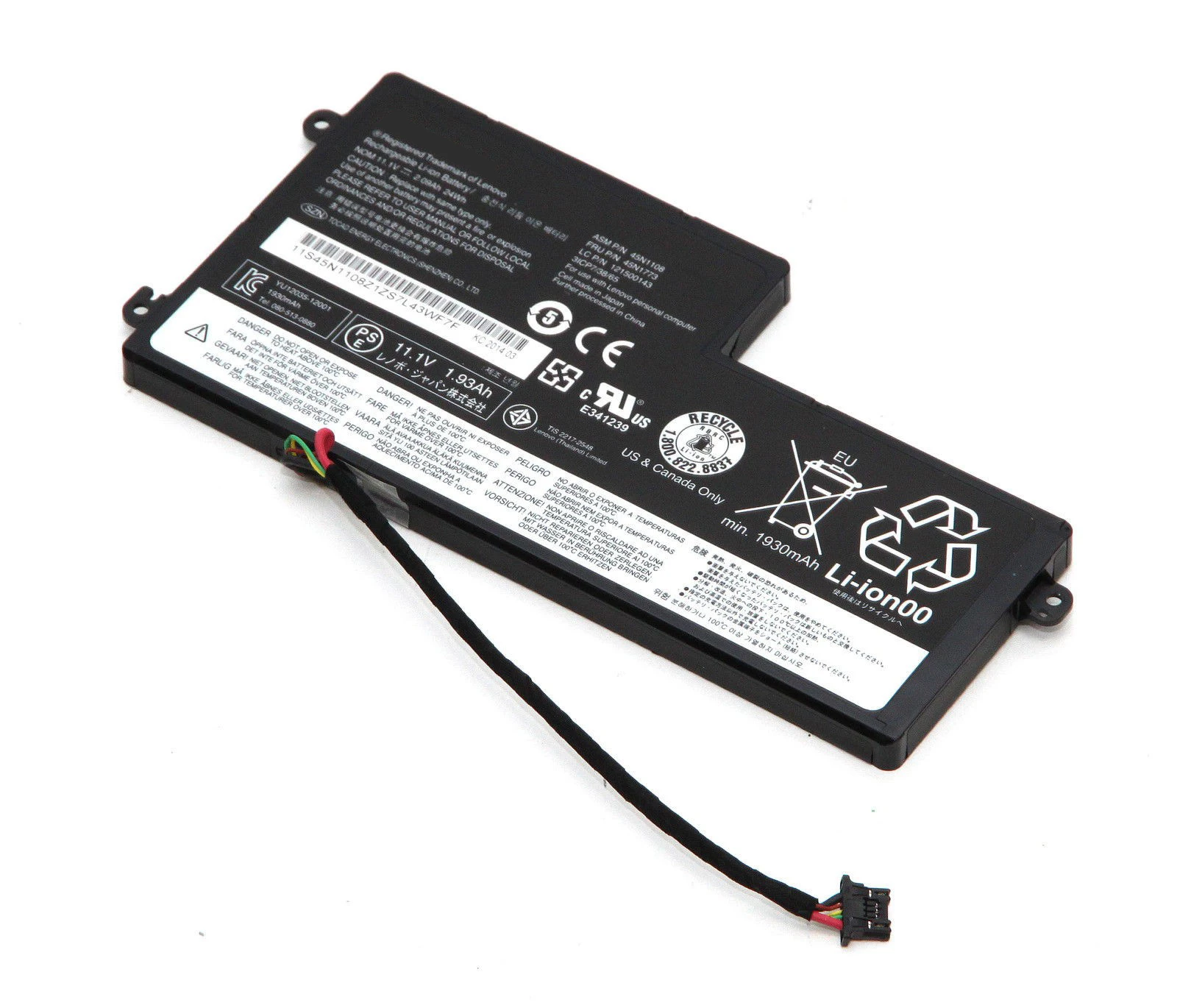 

Genuine 45N1108 Battery For Lenovo ThinkPad T440 T440S T450 T450S X240 X250 X260 X270 Series 45N1109 45N1110 45N1111 45N1112