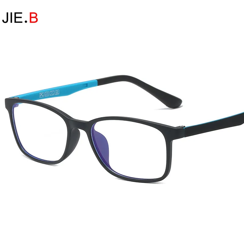 Новинка фотохромные зеркальные очки для близорукости модный анти синий