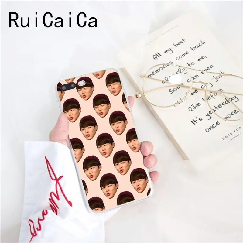A6 Ruicaica KPOP корейские мальчики Jimin Suga RM Роскошный Уникальный Дизайн чехол для телефона для iPhone 8 7 6 6S Plus X XS MAX 5 5S SE XR 10 - Цвет: A6