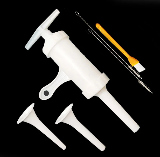 Пластиковый ручной колбасный шприц наполнитель для домашней колбасы и мяса