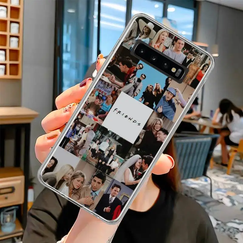 

Friends Together Phone Case transparent phone case for Samsung S10 plus S10 E(lite) S6 S7 edge S8 S9 Plus Brand