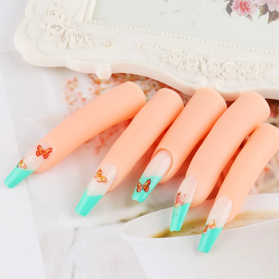 Профессиональная практика имитация пальца модель для маникюра регулируемый