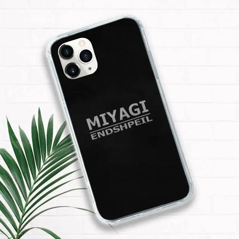 

Miyagi & Endshpiel singer Phone Case for iPhone 11 12 pro XS MAX 8 7 6 6S Plus X 5S SE 2020 XR Luxury brand shell funda coque