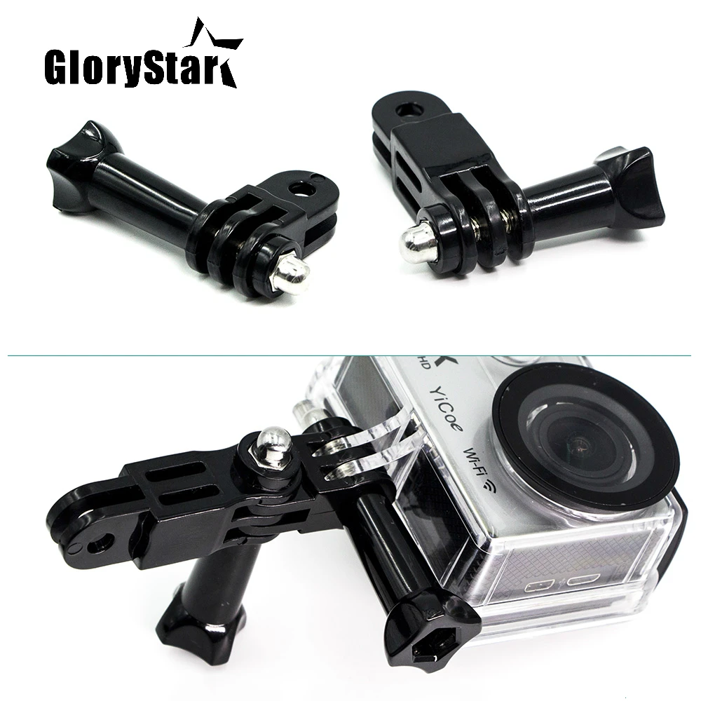 Шлем изогнутый с плоским креплением регулируемый в трех направлениях поворотный