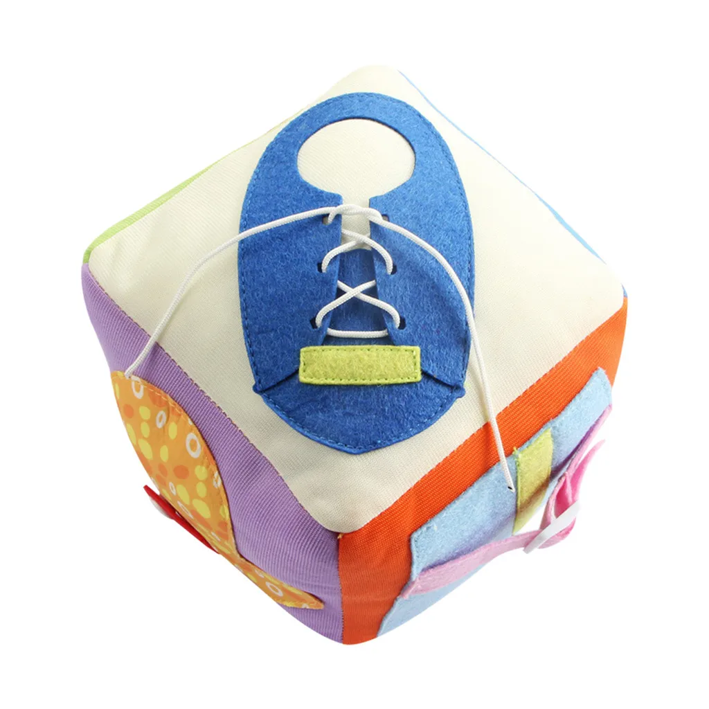 Развивающие игрушки для детей шнуровка игра загруженная доска Монтессори жизнь