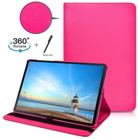 for samsung galaxy tab s7 plus 12 4 2020case 360 degree rotating stand tablet for galaxy tab sm t970t975t976 case coque funda