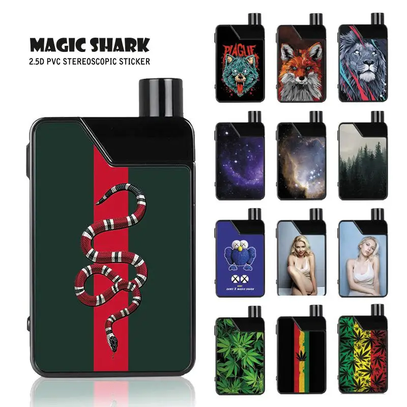 2.5D стерео Волк тигр звездное небо листья Звездные войны лиса Лев змея