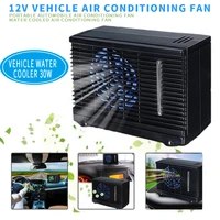 1pc portable 12v 30w car air conditioner cooling fan water ice evaporative car air condition for personal space cooler fan