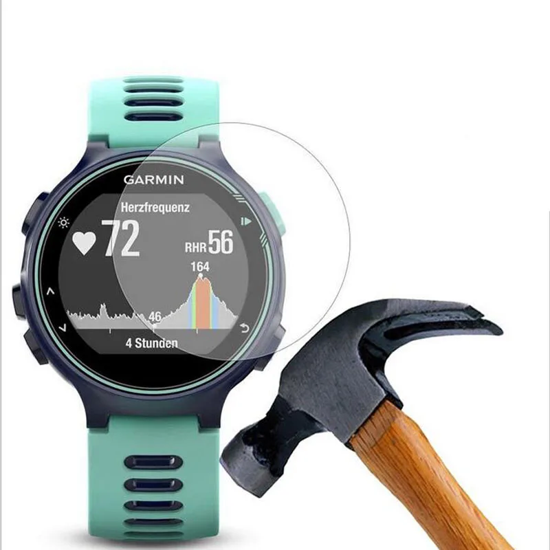 

Tempered Glass Protective Film For Garmin Forerunner 220 225 230 235 245 245M 620 630 645 735XT 935 945 Watch Screen Protector