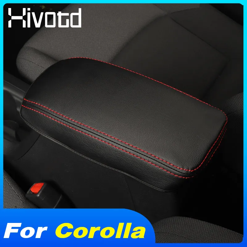 Hivotd автомобиль Подлокотник Крышка Интерьер Аксессуары защита центр консольная