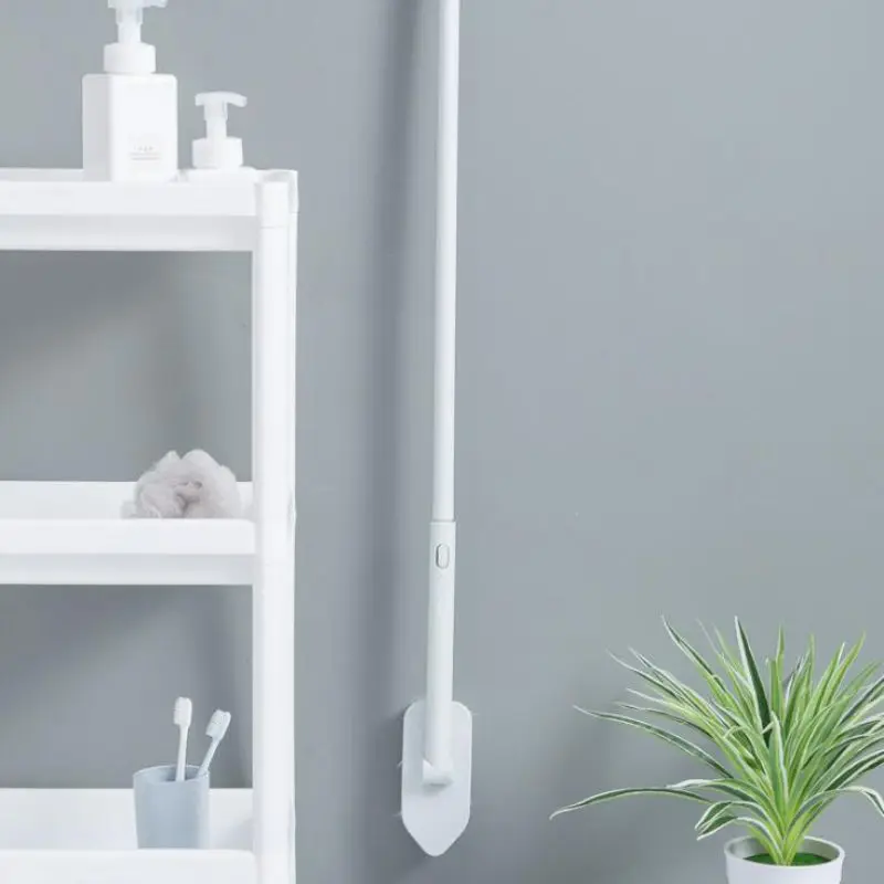 Вращающаяся длинная ручка Чистящая щетка Скраб легкий съемный для ванной