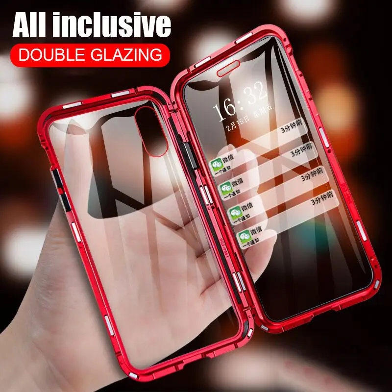 

Magnetic Case For Samsung Galaxy S20 S8 S9 S10 Plus Ultra Note 10 9 8 A30 A30S A50 A50S A51 A70 A71 A11 A31 A81 A91 M31 Cover