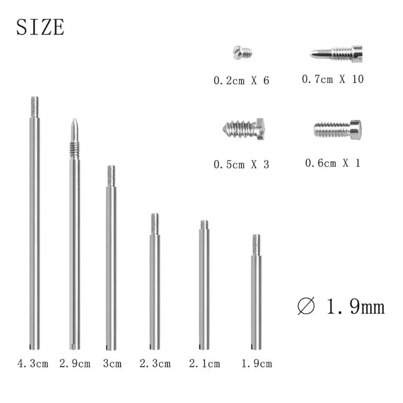 

Y1UC 34PCS Clarinet Repair Tool Set, Screws Tools Kit Woodwind Instrument Accessories