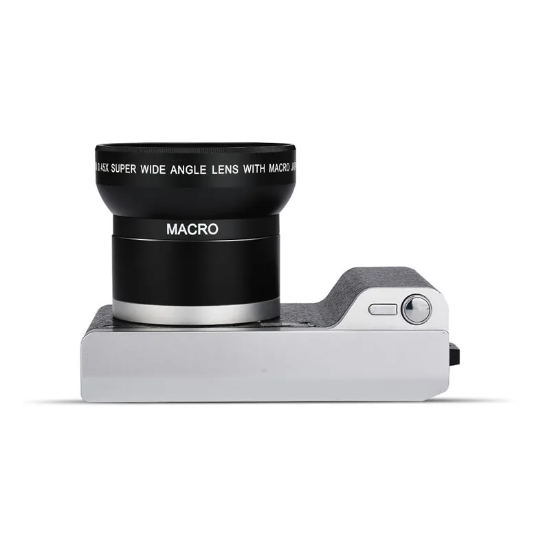 Фотокамера SLR s с функцией стабилизации широкоугольная камера сенсорным экраном