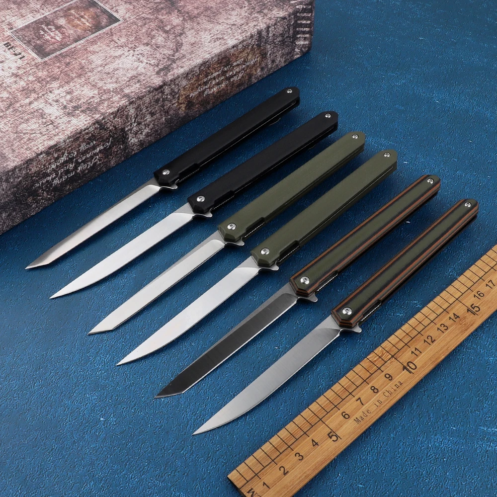 Волшебная ручка складной нож D2 Сталь G10 легкий карманный для охоты выживания