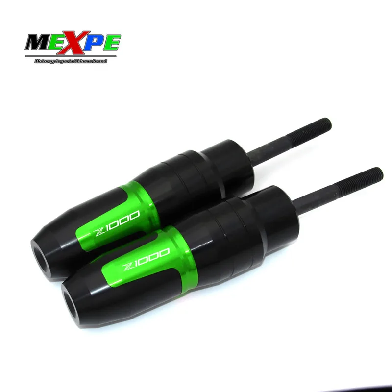 

Suitable for Kawasaki motorcycle Z1000 landing protection CNC aluminum alloy exhaust pipe falling protection anti-fall glue