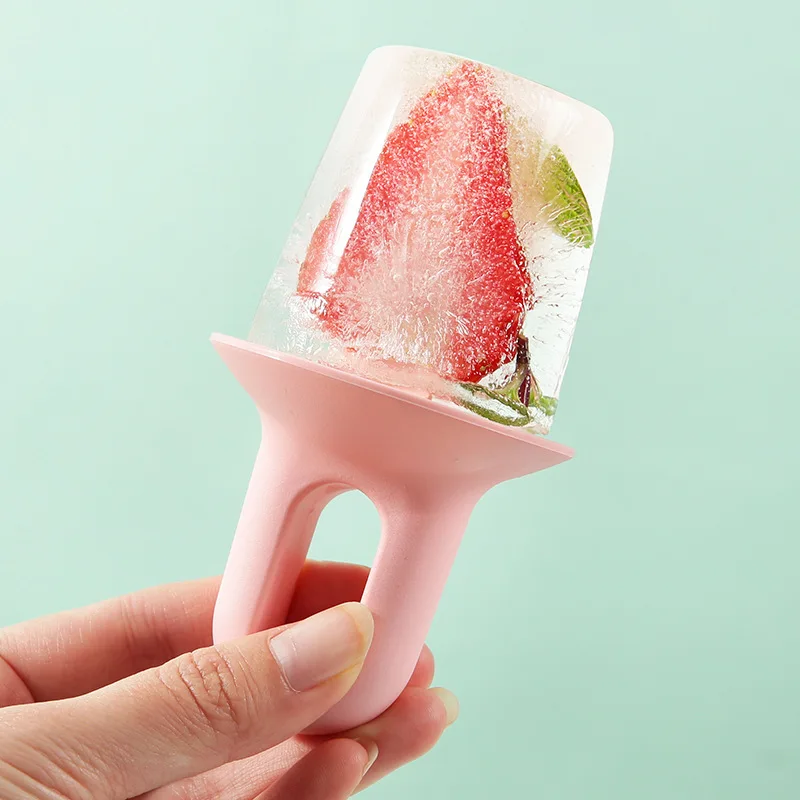 DIY Форма для изготовления мороженого Милая для заморозки мороженого на палочке модель розовый зеленый синий Бытовая DIY кухонные принадлежности мини-морозильник модель инструмента h2