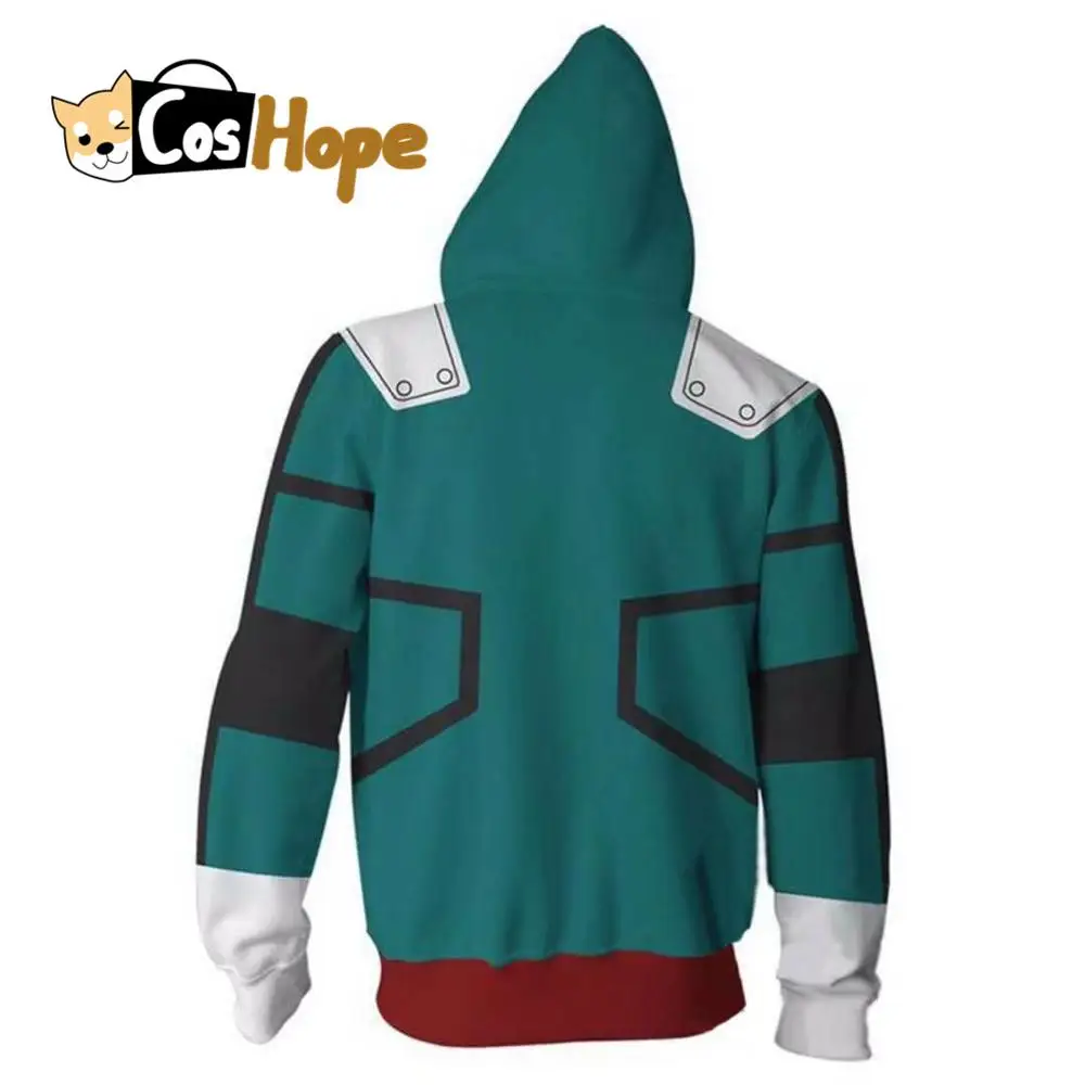 Костюм Deku толстовка с капюшоном из фильма Моя геройская Академия|Костюмы аниме| |