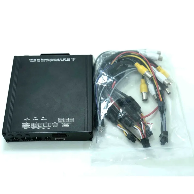 Камера видеонаблюдения HDVR9804 1080P H.264 4CH AHD HDD GPS WIFI G sensor 3G 4G|Коробки передач и кабели| |