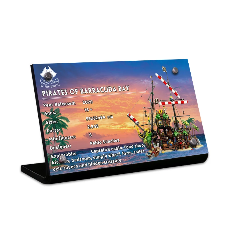 

Acrylic display stand brand for 21322