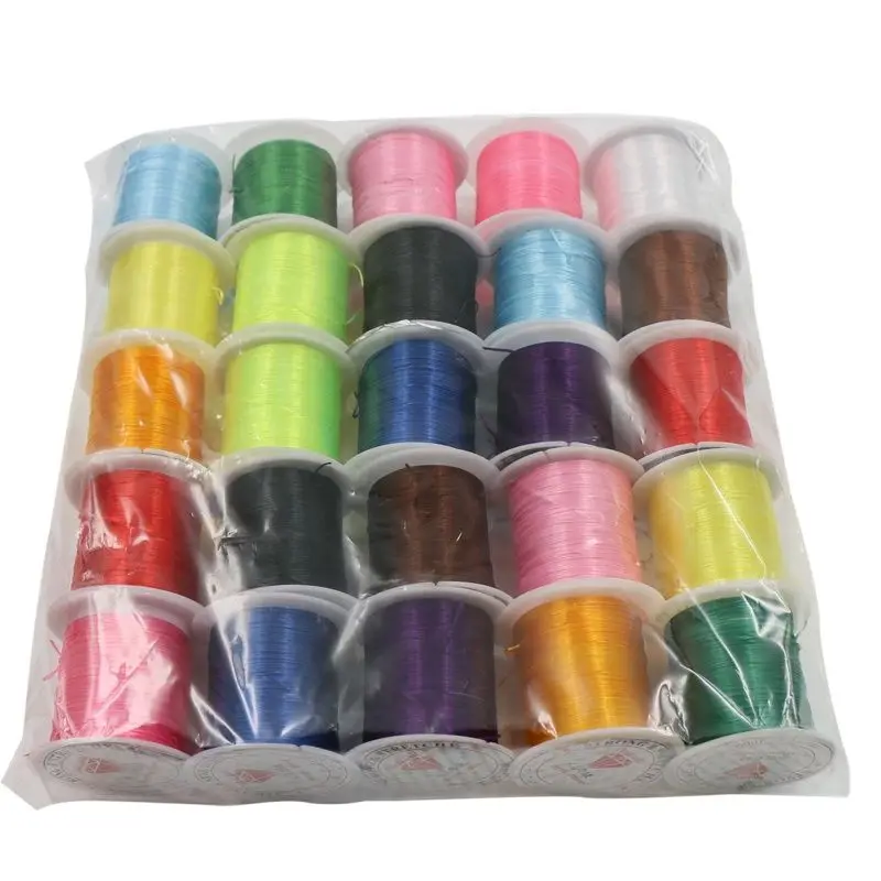 

25 Pcs Elastic Line Crystal Elastic Rubber Line DIY Jewelry Accessories