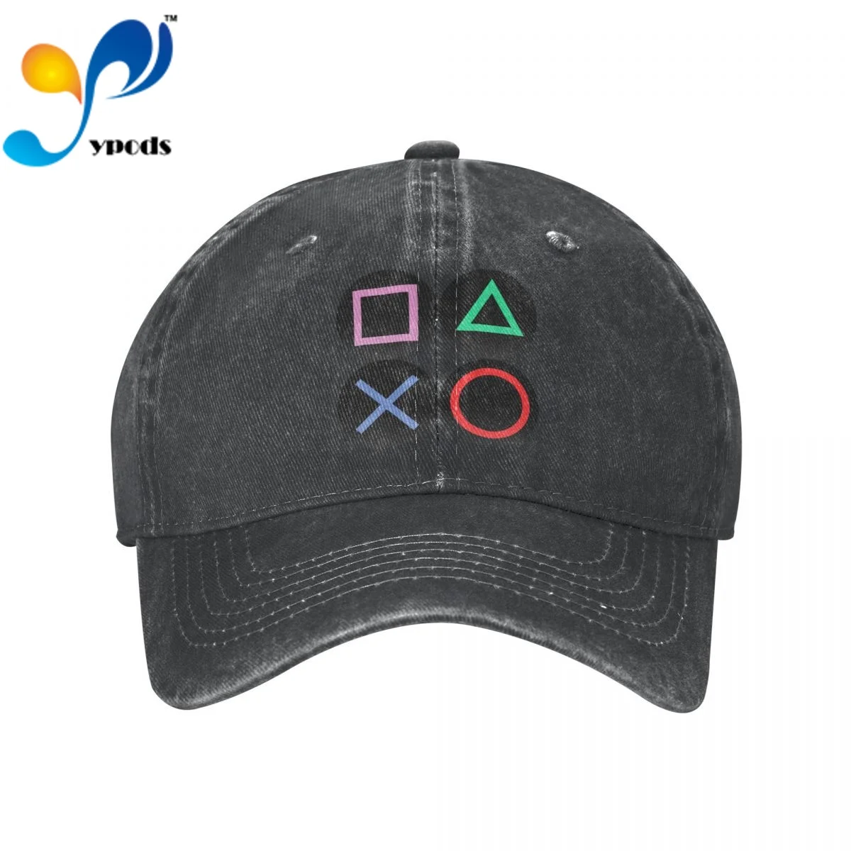 

Новый бренд аниме Playstation Мультфильм Стили бейсболка хлопок Бейсболка Мужчины Женщины папа шляпа Trucke