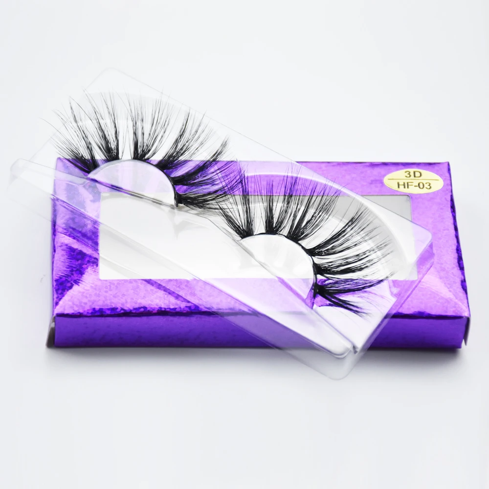 

1 Pair 25MM 3D Mink Natural False Eyelashes Dramatic Volume Fake Lashes Makeup Eyelash Extension Silk Eyelashes 3D Mink Lashes