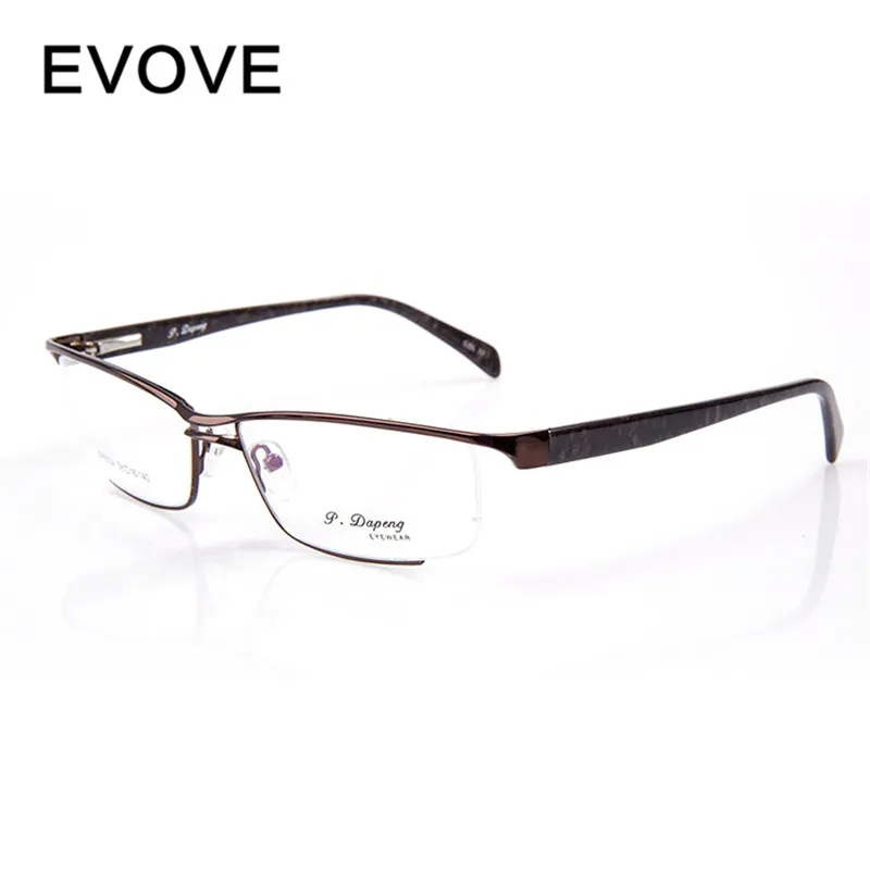 Evove большие очки рамки Для мужчин мужские по рецепту оптический близорукость