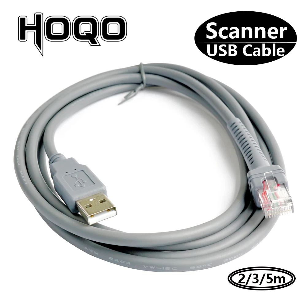 USB-кабель LS1203 LS2208 LS4208 LS3008 для сканера штрих-кода Zebra Ds2278, 2 м, оптовая продажа